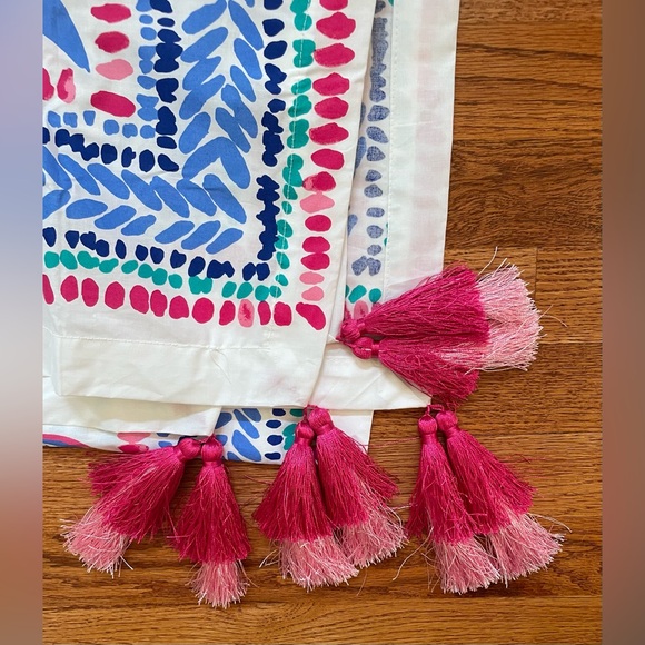 NWOB Mandala Pineapple Tassel Tapestry. Lilly+Pottery Barn Collab💕🍍💙 - Picture 12 of 17